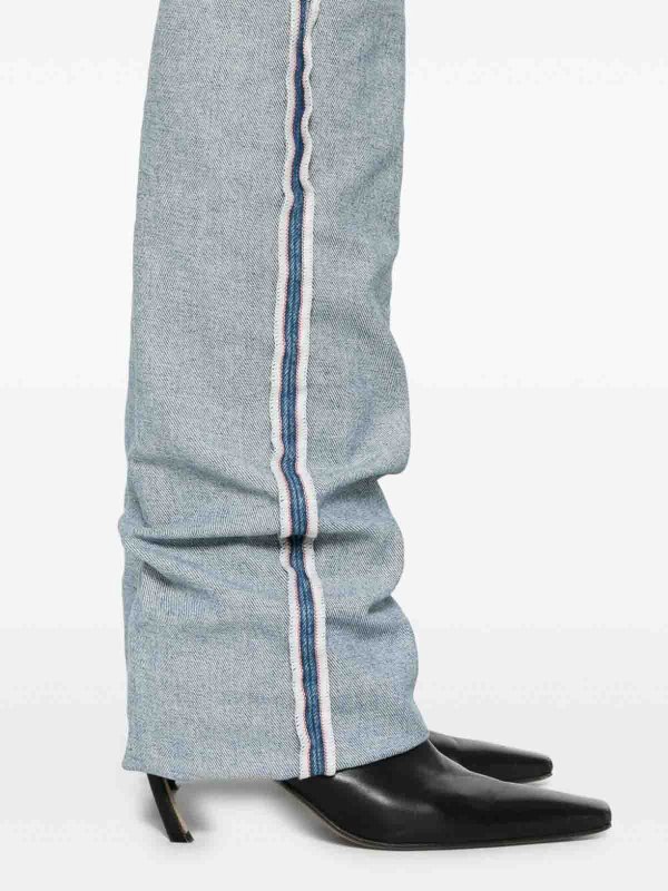 The Best Shops The Attico: Jeans boot-cut - Jeans Boot-Cut - Azul