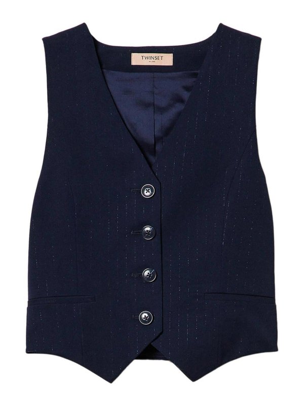 TWINSET: waistcoats & gilets - Gilet