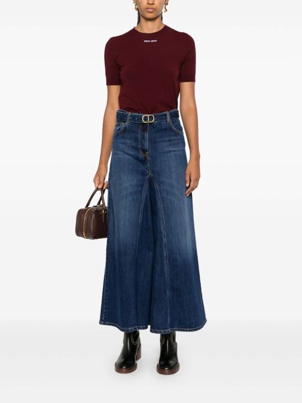 TWINSET: bootcut jeans online - Jeans