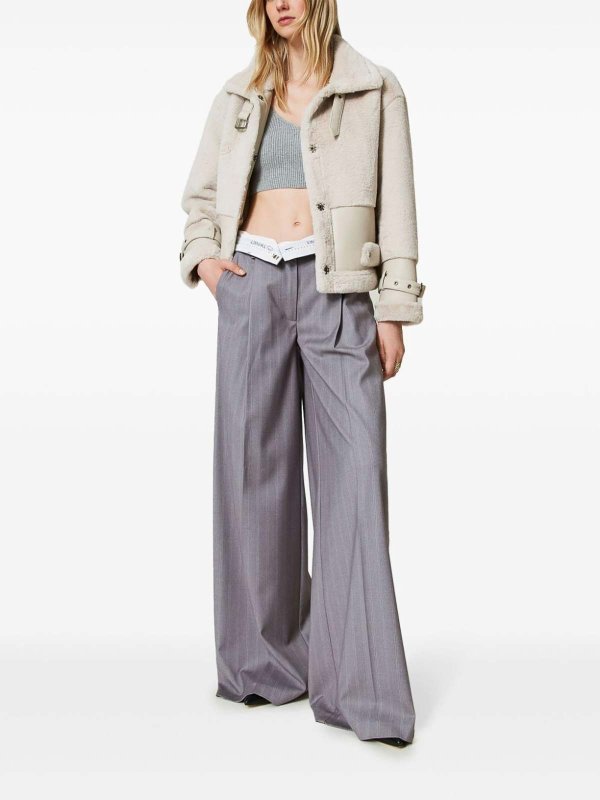 TWINSET: casual trousers online - Pants