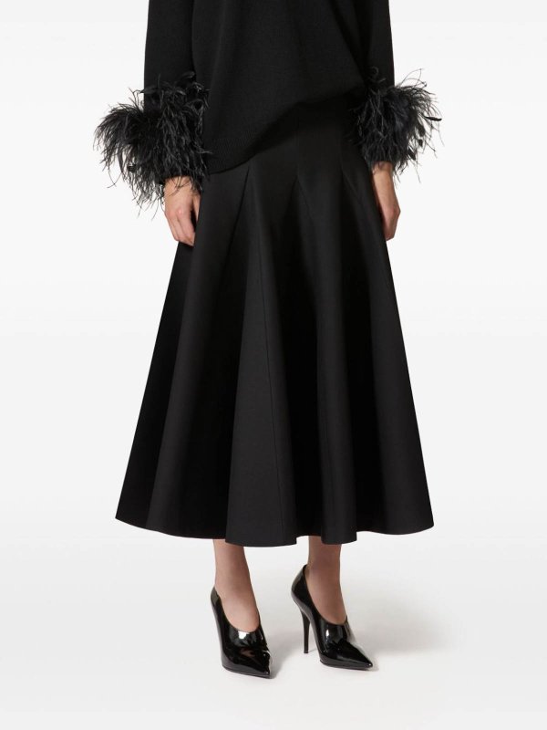 `Crepe Couture` Skirt shop online: VALENTINO GARAVANI