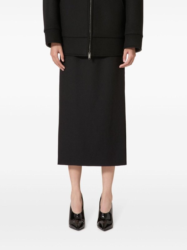 The Best Shops VALENTINO GARAVANI: Knee length skirts & Midi - `Grisaille` Skirt