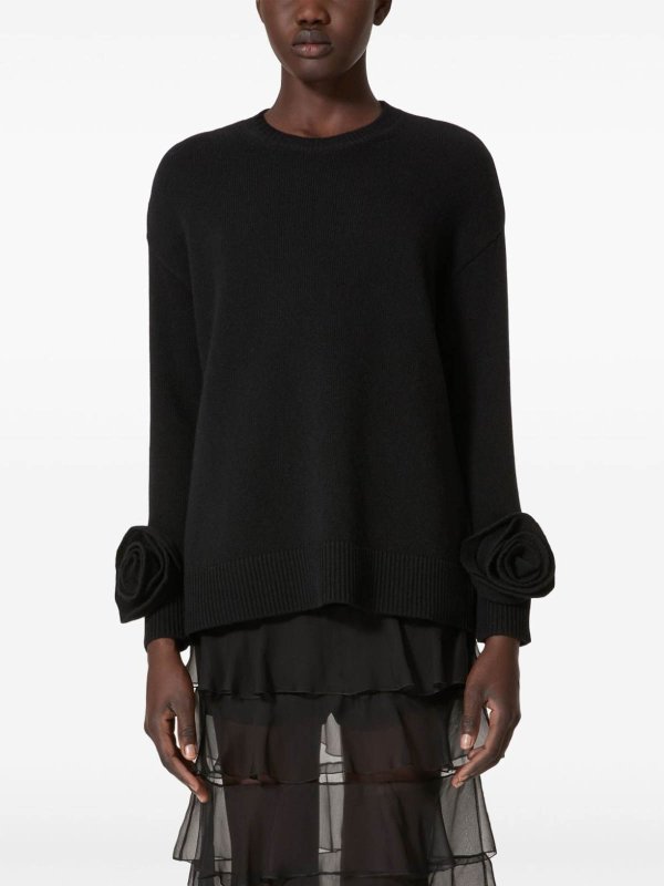 The Best Shops VALENTINO GARAVANI: クルーネック - クルーネック - 黒