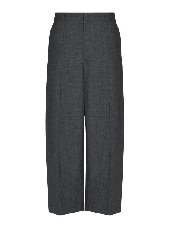 VALENTINO GARAVANI: Pantalons casual - Pantalons Décontractés - Gris