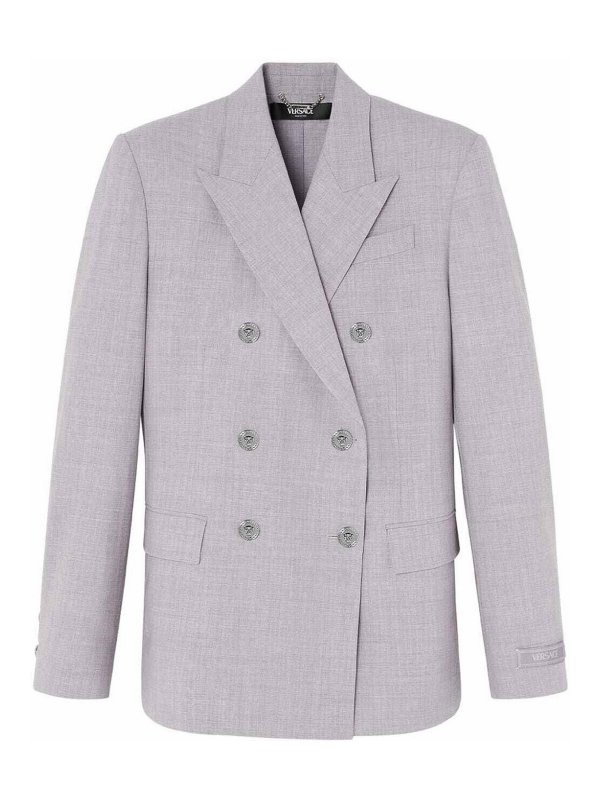 VERSACE: Maßgeschneiderte und Dinner-Jacken - Abendjacke - Grau