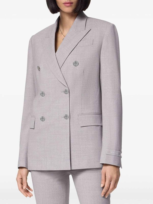 VERSACE: Maßgeschneiderte und Dinner-Jacken online - Abendjacke - Grau