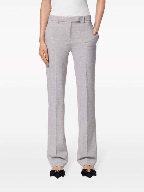 The Best Shops VERSACE: テーラードトラウザー - テーラードパンツ - グレー