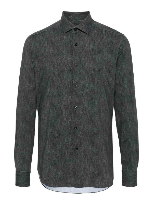 XACUS: Hemden - Hemd - Schwarz