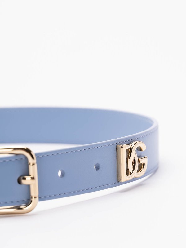 DOLCE & GABBANA: Gürtel online - Gürtel - Hellblau