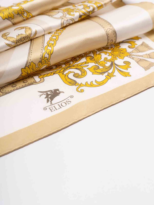 The Best Shops ELIOS: scarves - Silk Scarf With Zodiac Sign