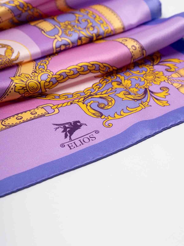 The Best Shops ELIOS: scarves - Silk Scarf With Zodiac Sign