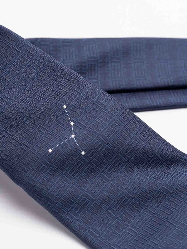 ELIOS: ties & bow ties online - Silk Tie With Zodiac Sign