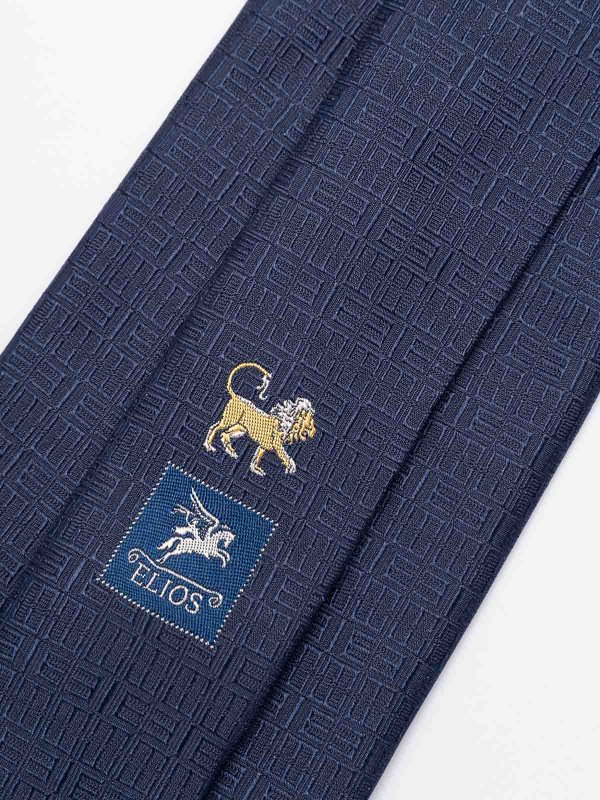 The Best Shops ELIOS: cravatte e papillion - Cravatta Di Seta Con Segno Zodiacale