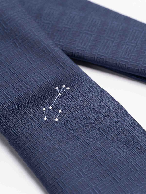 ELIOS: cravatte e papillion online - Cravatta Di Seta Con Segno Zodiacale