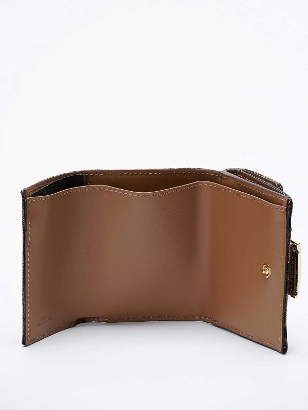 The Best Shops FENDI: wallets & purses - `Baguette` Micro Trifold Wallet