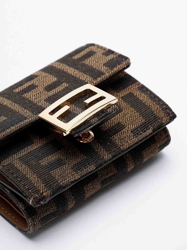 `Baguette` Micro Trifold Wallet shop online: FENDI