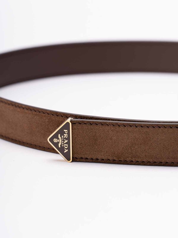 PRADA: belts online - Leather Belt