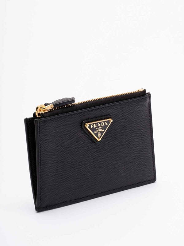 The Best Shops PRADA: wallets & purses - Saffiano Leather Card Holder