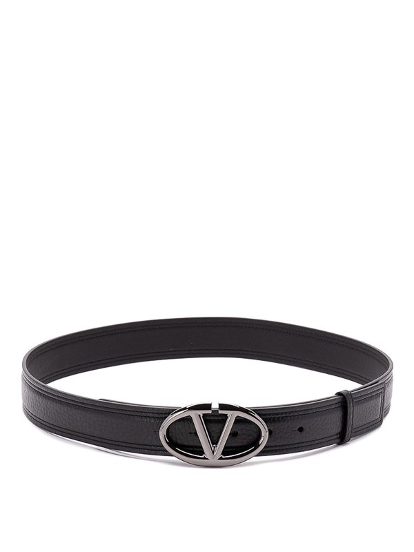 VALENTINO GARAVANI: ベルト - ベルト - 黒