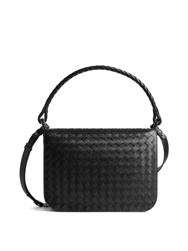 BOTTEGA VENETA: トートバッグ - トートバッグ - 黒