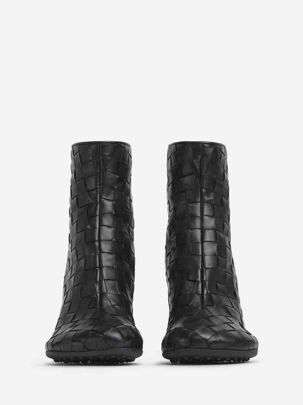BOTTEGA VENETA: ブーティー online - アンクルブーツ - 黒