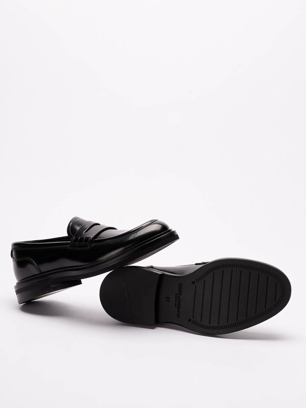 Dolce & Gabbana Loafers - Black - Women|CM0078A120380999