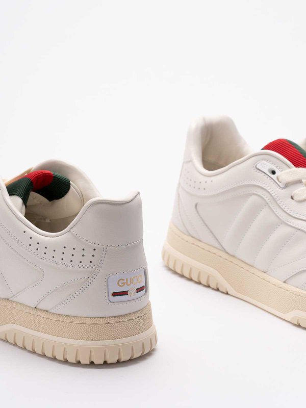 GUCCI buy online Leather `Re-Web` Sneakers
