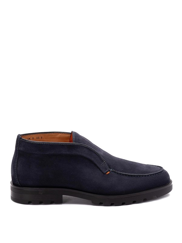 SANTONI: Loafers & Slippers - `Rock` Slip-On Loafers