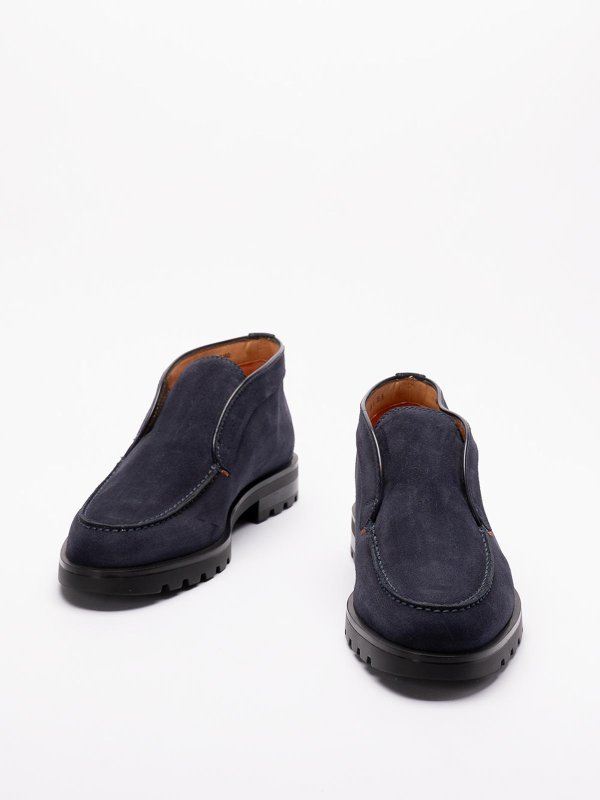 SANTONI: Loafers & Slippers online - `Rock` Slip-On Loafers