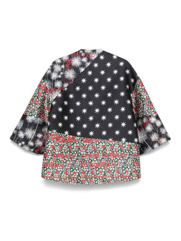 ALESSANDRO ENRIQUEZ: tuniche online - Kimono stampato