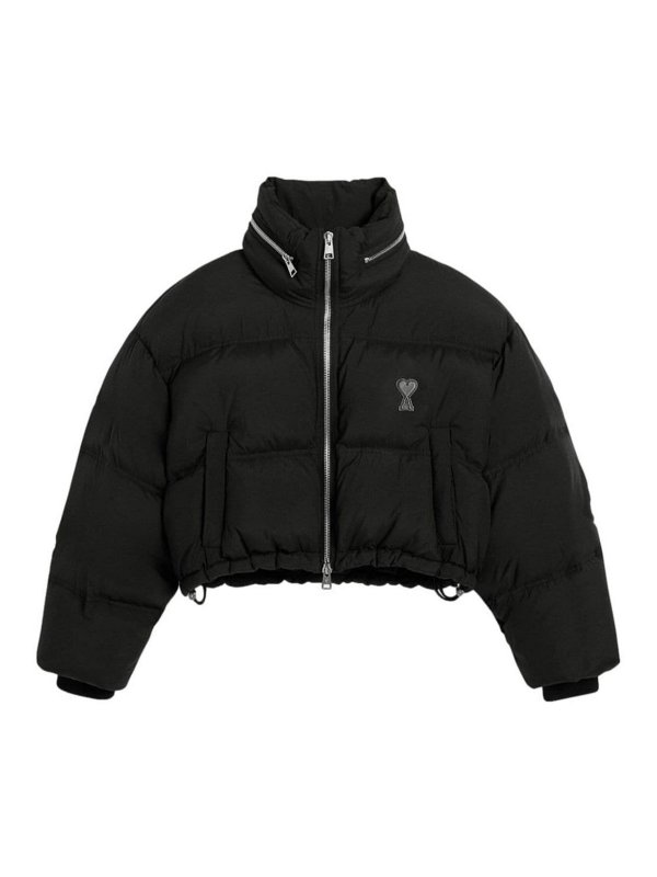 AMI PARIS: Vestes-rembourrees - Blouson Rembourré - Noir