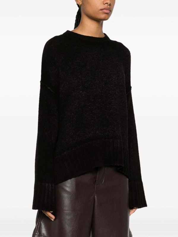 AVANT-TOI: クルーネック online - クルーネック - ダークパープル