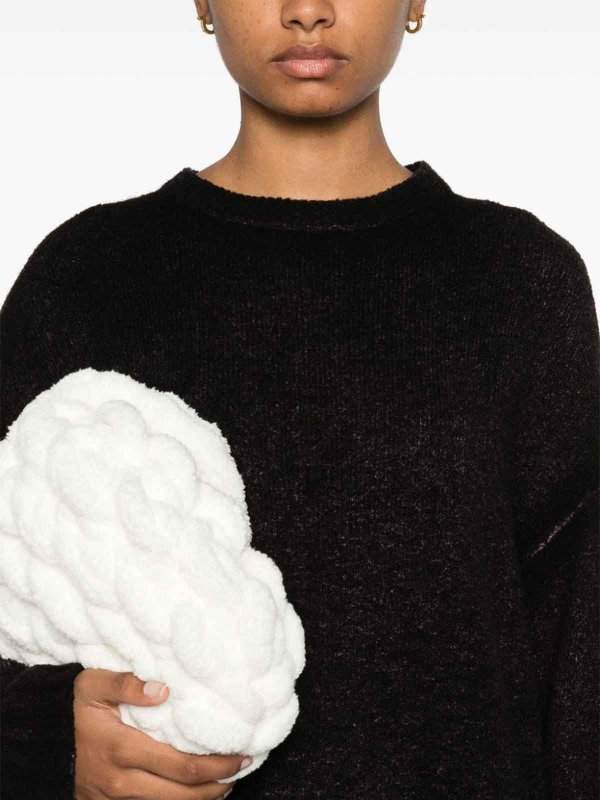 AVANT-TOI buy online クルーネック - ダークパープル