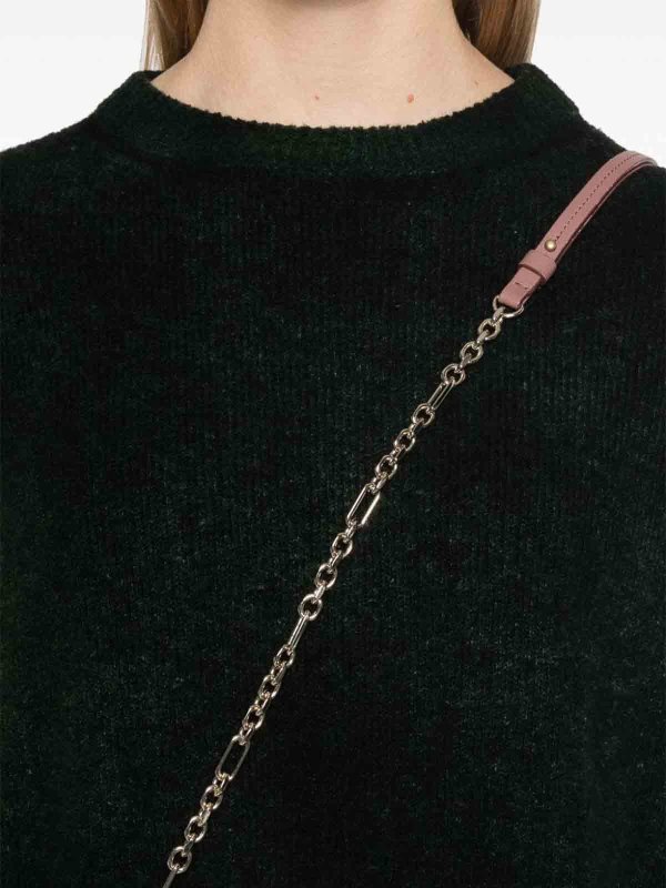 AVANT-TOI: crew necks online - Wool Adn Cashmere Blend Crewneck Sweater