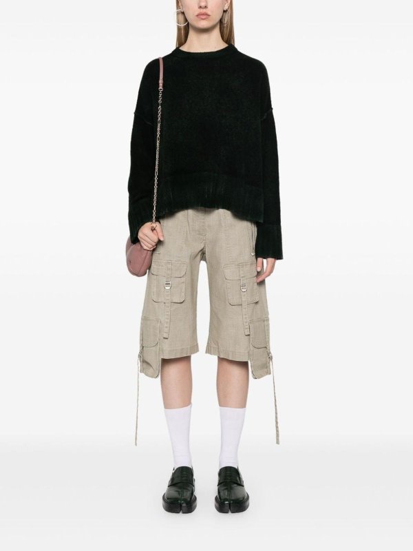 Wool Adn Cashmere Blend Crewneck Sweater shop online: AVANT-TOI