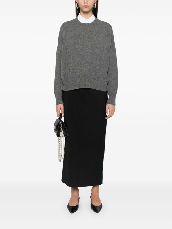 Maglione oversize in cashmere shop online: BE YOU