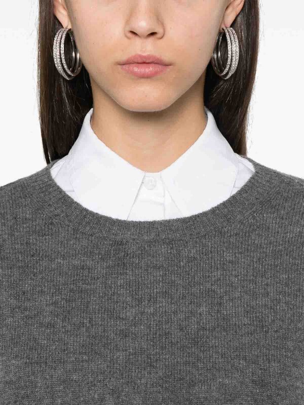 Pull Col Rond - Gris shop online: BE YOU