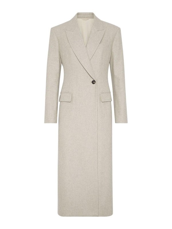 BRUNELLO CUCINELLI: short coats - Wool Coat