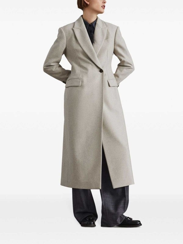 BRUNELLO CUCINELLI: short coats online - Wool Coat