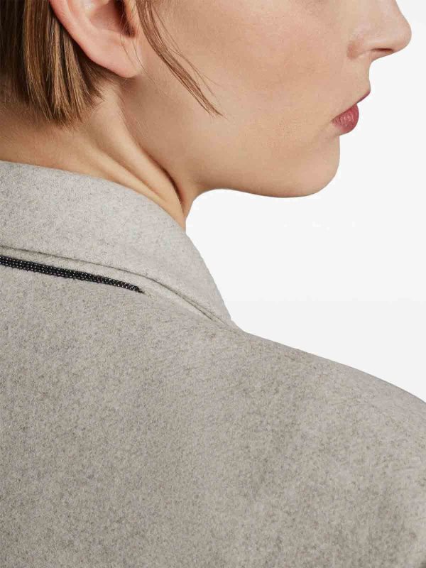 The Best Shops BRUNELLO CUCINELLI: short coats - Wool Coat
