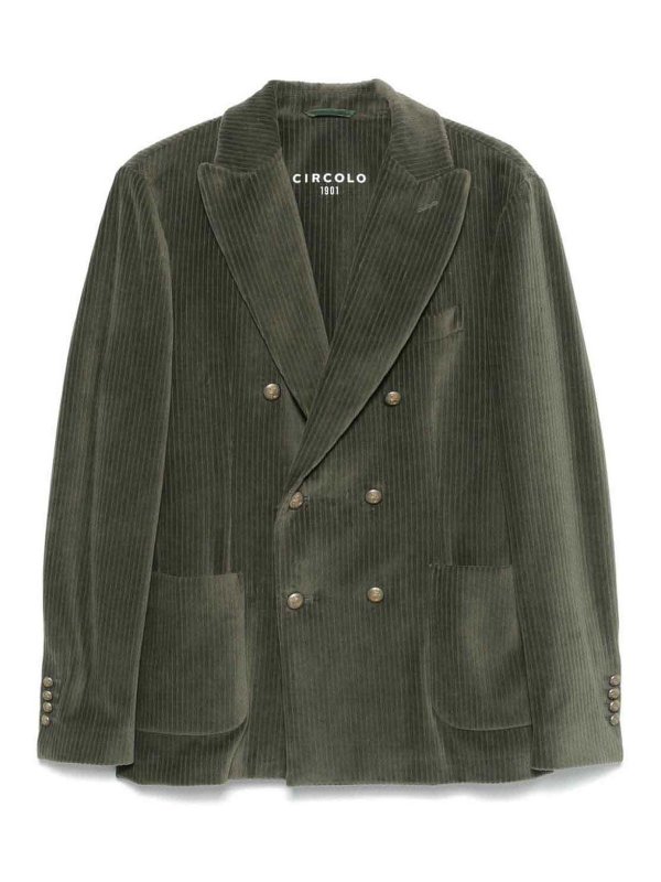 CIRCOLO 1901: カジュアルジャケット - カジュアルジャケット - ダークグリーン