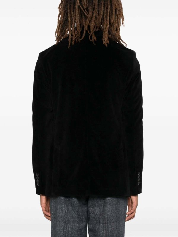 The Best Shops CIRCOLO 1901: casual jackets - Velvet Single-Breasted Jacket