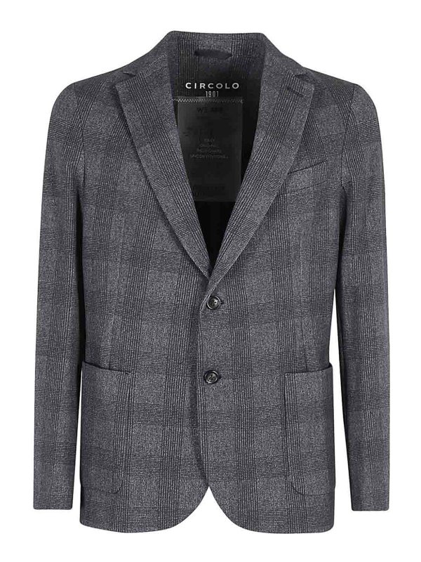 CIRCOLO 1901: カジュアルジャケット - カジュアルジャケット - ブルー