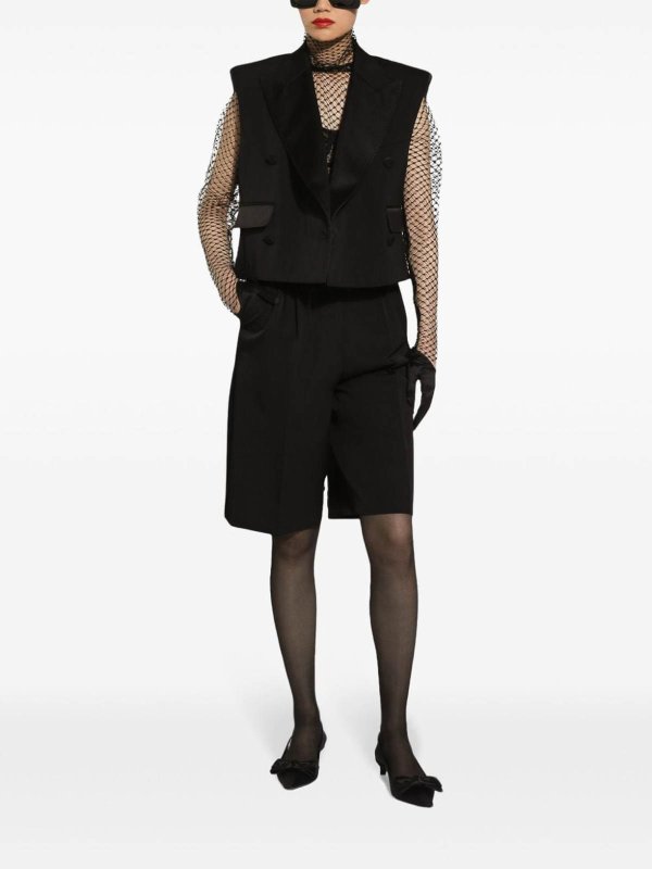 The Best Shops DOLCE & GABBANA: short dresses - Mesh Design Mini Dress