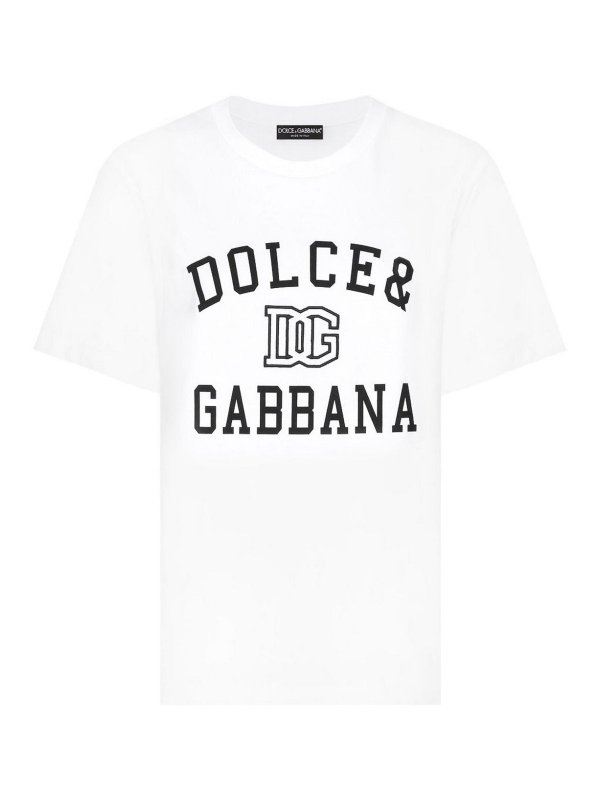 DOLCE & GABBANA: Camisetas - Camiseta - Blanco