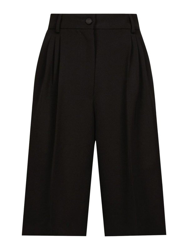 DOLCE & GABBANA: Pantalons casual - Pantalons Décontractés - Noir