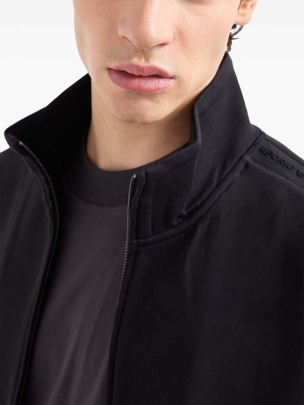 スウェットシャツ/セーター - 黒 shop online: EMPORIO ARMANI