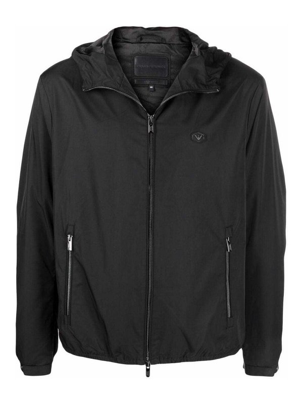 EMPORIO ARMANI: casual jackets - Nylon Blouson Jacket
