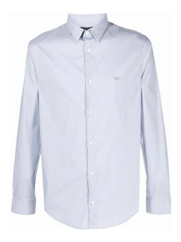 EMPORIO ARMANI: Camisas - Camisa - Azul
