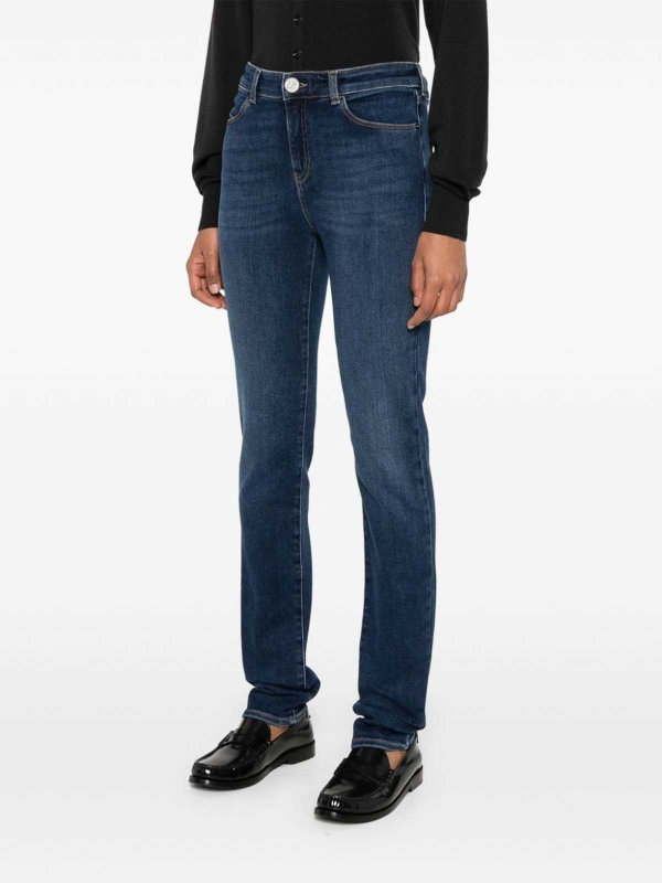 EMPORIO ARMANI: Jeans évasés online - Jean Bootcut - Bleu